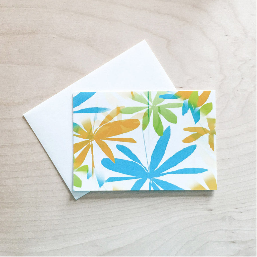 Flowers Here & There -Box  Set of 8 Note Cards - Shelworks Stationery