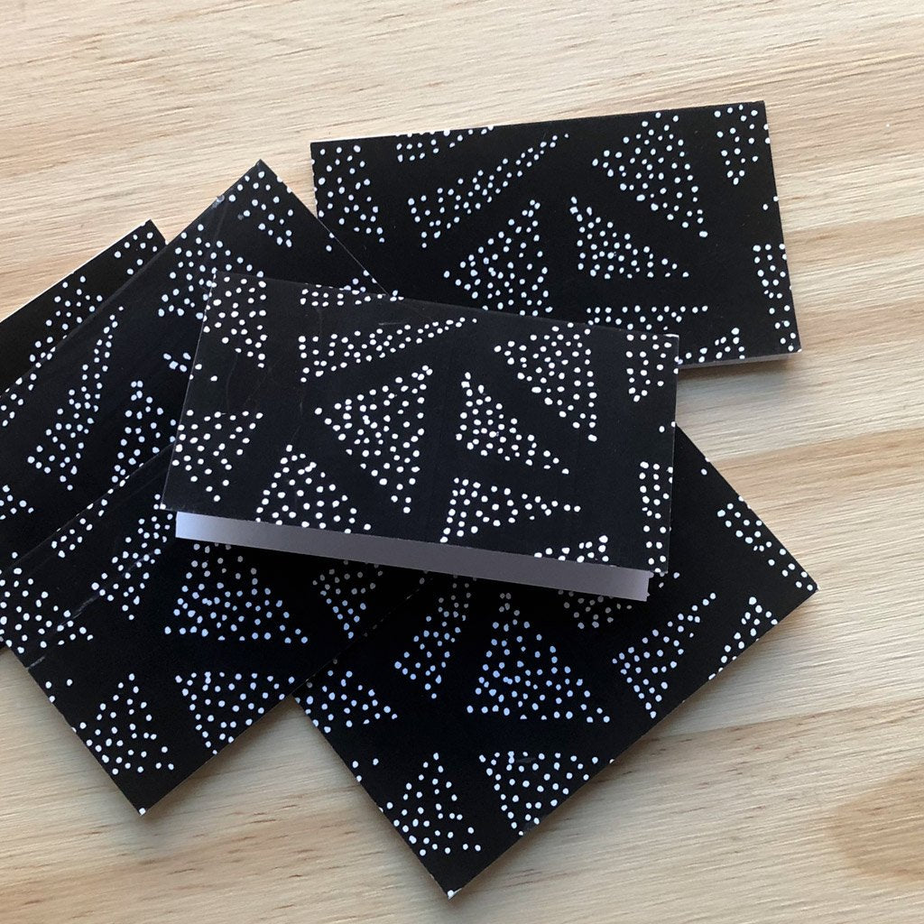 Triangle Dots - Mini Cards - Box Set of 6 - Shelworks Stationery