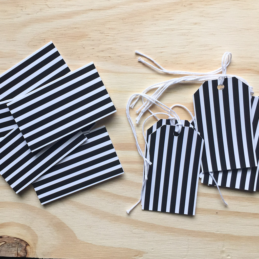 Chic - Mini Cards & Gift Tags Set - Set of 6 Each - Shelworks Stationery