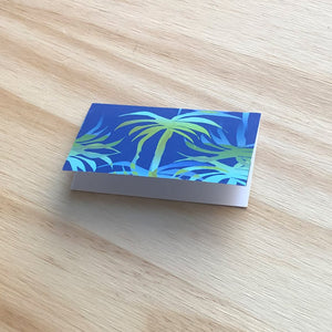 Midnight Palms - Mini Cards - Box Set of 6 - Shelworks Stationery